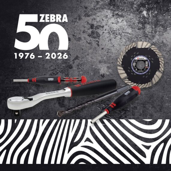 50 lat narzędzi ręcznych linii Zebra