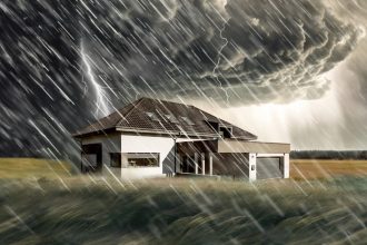 Dachówka ceramiczna Braas Rubin 13V, kolor antracytowy