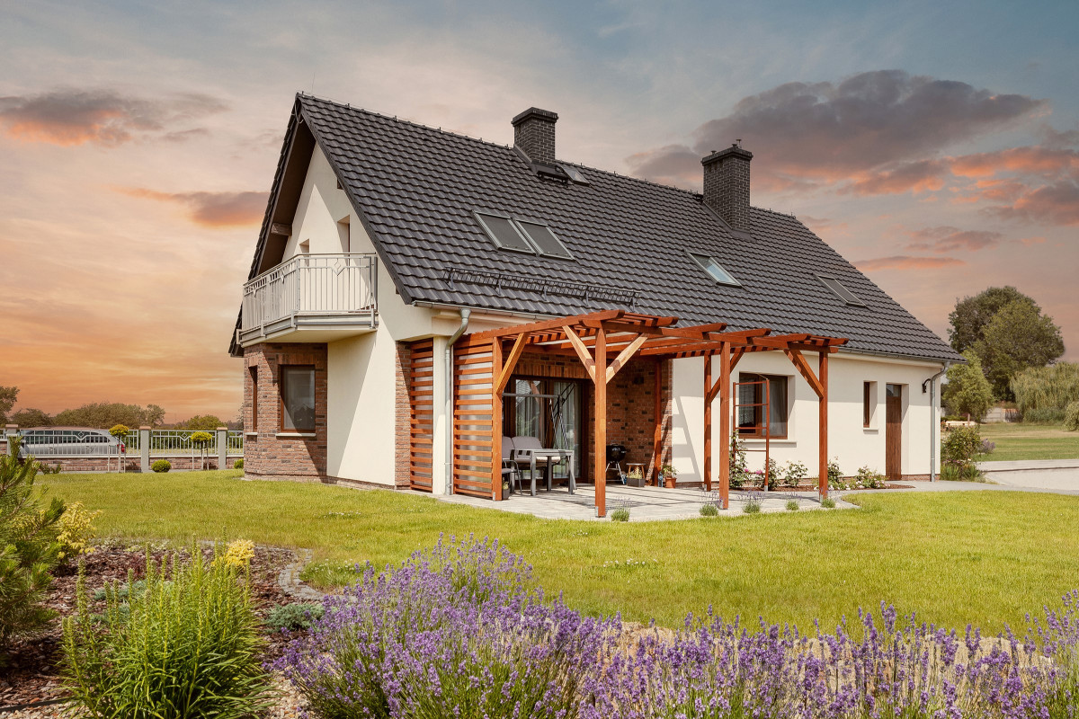 Dachówka ceramiczna Braas Topas 13V, kolor antracytowy