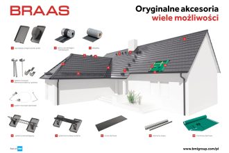 Plakat systemowy Braas Turmalin