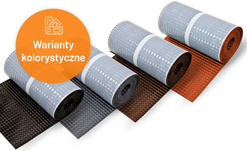 RBF roll pozwalają na wykonanie estetycznych i niezawodnych obróbek fragmentów konstrukcji dachowej