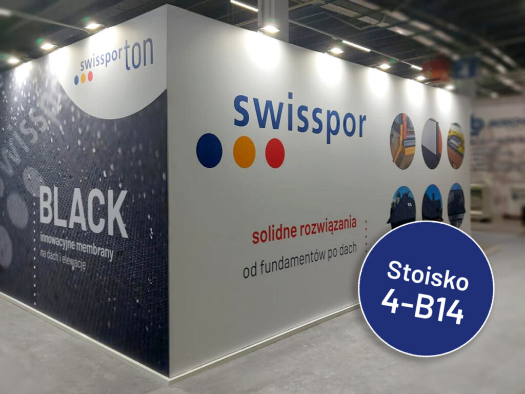 Targi to doskonała okazja, by zobaczyć nowości produktowe swisspor, które trafią na rynek w 2026 roku