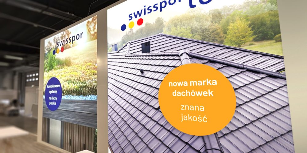 swisspor Polska po raz pierwszy zaprezentuje na jednym stoisku ofertę dwóch marek – swissporTON oraz swisspor