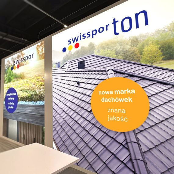 swisspor Polska po raz pierwszy zaprezentuje na jednym stoisku ofertę dwóch marek – swissporTON oraz swisspor