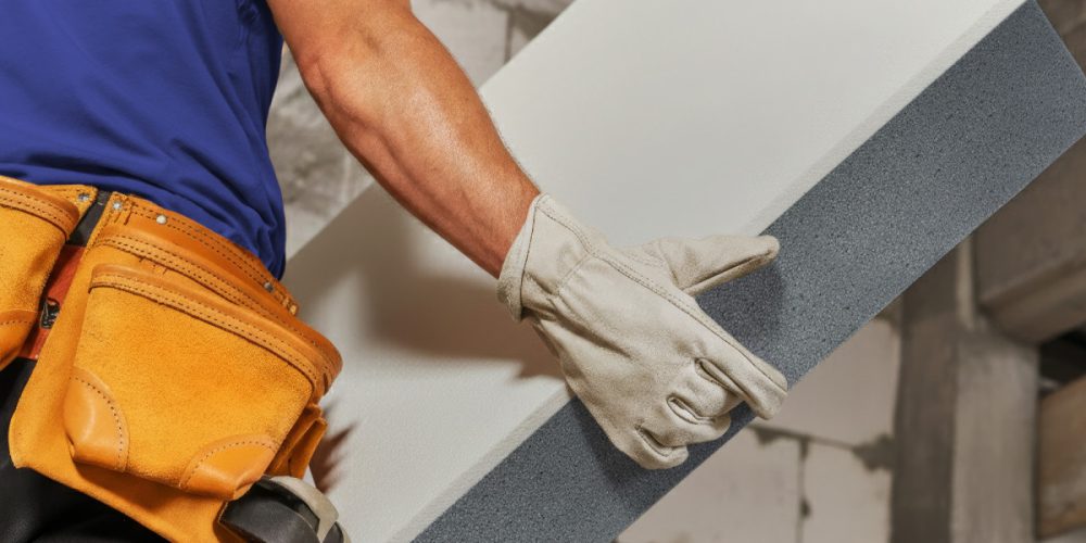 swissporLAMBDA WHITE oferuje komfort pracy na budowie, bez ryzyka odkształcania się styropianu nawet w upalne dni